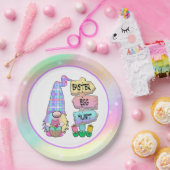 Paaseierjacht Gnoom Papieren Bordje (Feest)