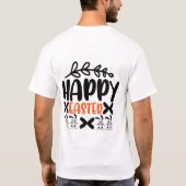 Paaseierjacht - Grappig Pasen T-shirt (Achterkant)