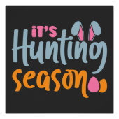 Paaseierjacht. konijn perfect poster (Voorkant)