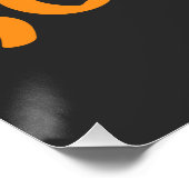 Paaseierjacht. konijn perfect poster (Hoek)