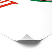 Paaseierjacht - konijntjes perfect poster (Hoek)