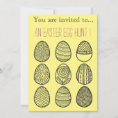 Paaseierjacht Paasfeest Kaart (Voorkant)