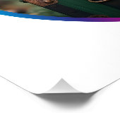 Paaseierjacht - paashaas perfect poster (Hoek)