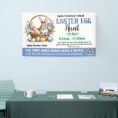 PAASEIERJACHT PTO PTA Kerk Banner (Beurs)