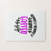 Paaseierjacht - Schattige Pasen Legpuzzel (Horizontaal)