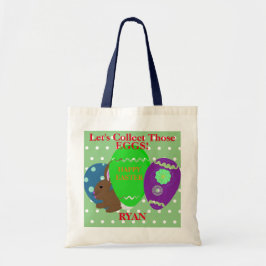 paaseierjachtkonijn tote bag