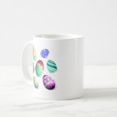 Paaseierkleurig roosterrooster koffiemok (Voorkant links)