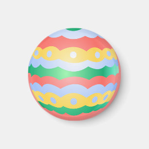 Paaseiermagneten — Festive Easter Egg Decorations Magneet
