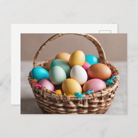 Paaseiermand Briefkaart (Voorkant / Achterkant)