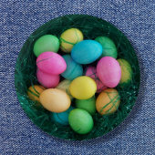 Paaseiernestfoto Ronde Button 5,7 Cm