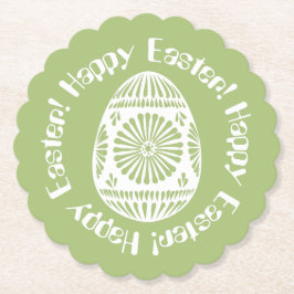 Paaseierpapier onderzetters 1