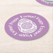 Paaseierpapier onderzetters 2 (Gebogen)