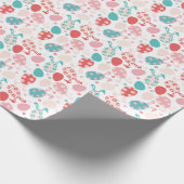 Paaseierpasteien Bunny Ears Pattern Cadeaupapier (Hoek)