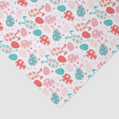 Paaseierpasteien Bunny Ears Pattern Tissuepapier (Detail)