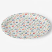 paaseierpastel serenade papieren bordje (Gekanteld)