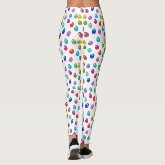 Paaseierpatroon Leggings (Achterkant)