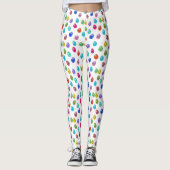 Paaseierpatroon Leggings (Voorkant)