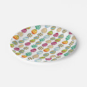 Paaseierpatroon Papieren Bordje (Gekanteld)