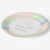 Paaseiershunt Creamy Ice Cream Papieren Bordje (Gekanteld)