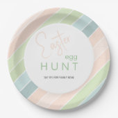 Paaseiershunt Creamy Ice Cream Papieren Bordje (Voorkant)