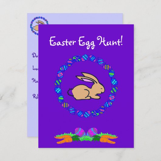 Paaseiershunt! Kaart (Voorkant / Achterkant)