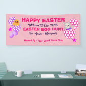 Paaseierstunt Kinder klaver Spandoek (Beurs)