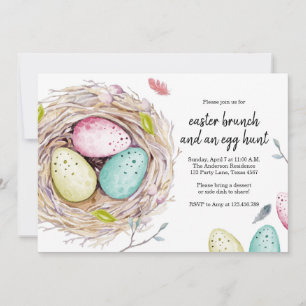 Paaseiertante nodigt Brunch Spring Celebration uit Kaart