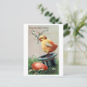  paaseierventiel briefkaart (Staand voorkant)