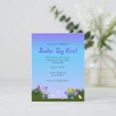 paaseihunt 4,25 inch bij 5,5 inch save the date (Staand voorkant)