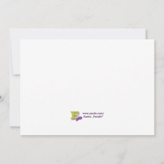 Paaseihunt ~ 4 aasversnellingen kaart (Achterkant)