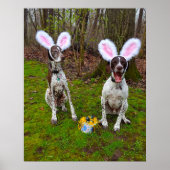 Paaseihunt en partijdeghals Poster (Voorkant)