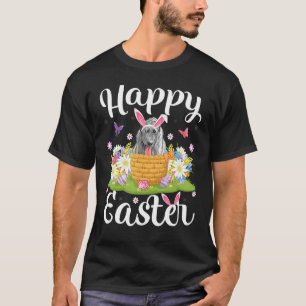 Paaseihunt Floral - Ier Wolfhound Dog Pasen T-shirt