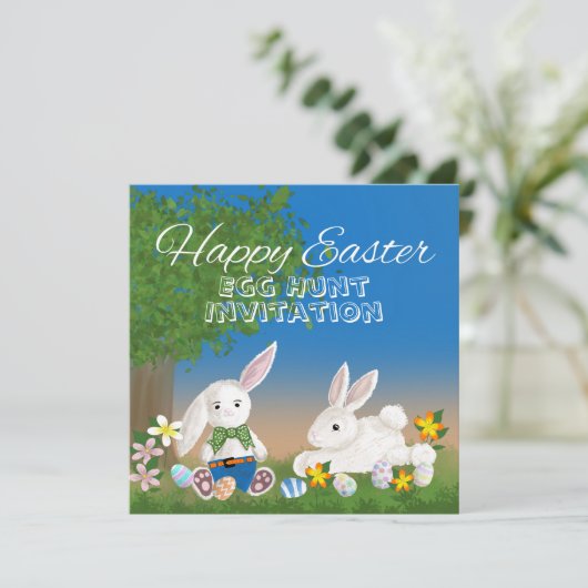 Paaseihunt Kaart (Staand voorkant)