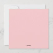 paaseihunt Mimosas Brunch Floral Party Feestdagenkaart (Achterkant)