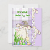 Paaseihunt nodigt uit kaart (Voorkant)