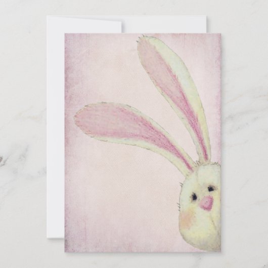 Paaseihunt nodigt uit kaart (Voorkant)