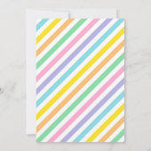 Paaseihunt Voorjaarsfeest van de oostereier Kaart (Achterkant)