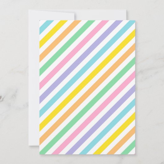 Paaseihunt Voorjaarsfeest van de oostereier Kaart (Achterkant)