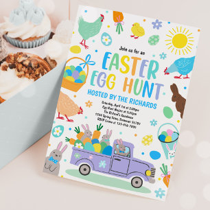 Paaseihunt Voorjaarsfeest van de oostereier Kaart