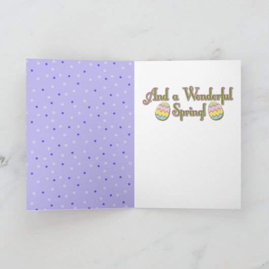 Paaseikoekjes - Bichon Frise Feestdagen Kaart (Binnen)