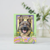 Paaseikoekjes - German Shepherd Feestdagenkaart (Staand voorkant)