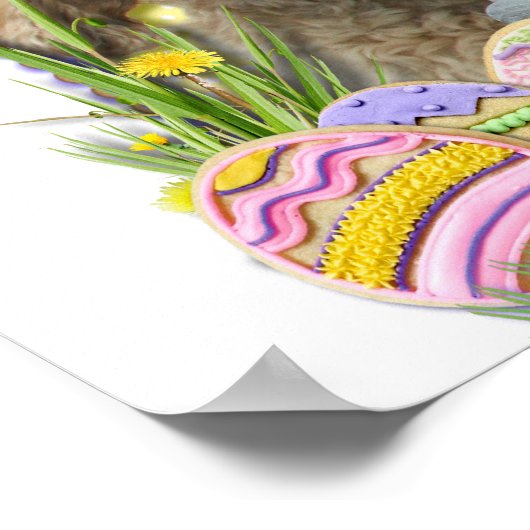 Paaseikoekjes - GoldenDoodle Poster (Hoek)