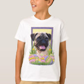 Paaseikoekjes - Pug T-shirt (Voorkant)