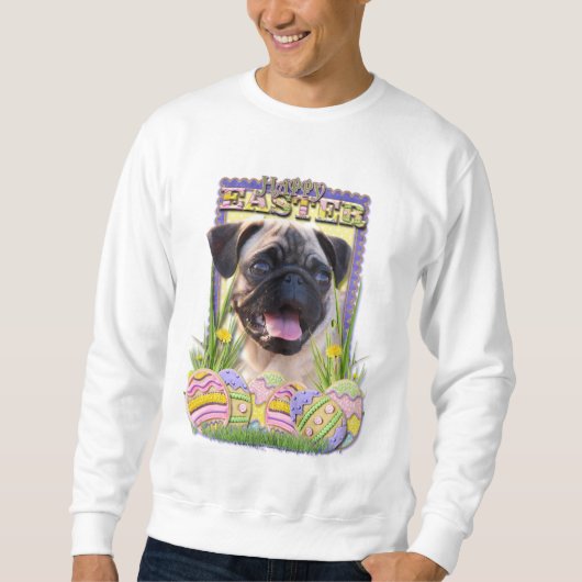 Paaseikoekjes - Pug Trui (Voorkant)