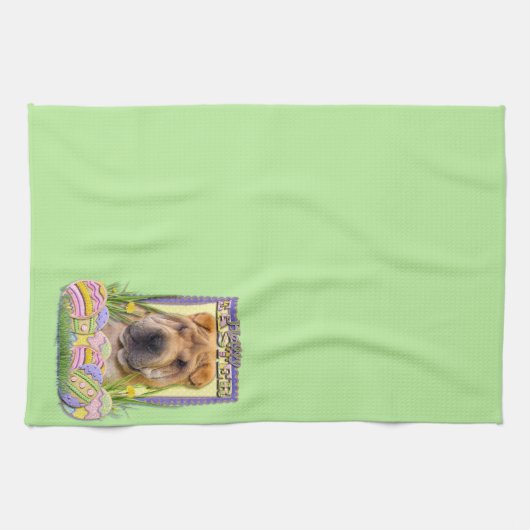 Paaseikoekjes - Shar Pei Theedoek (Horizontaal)