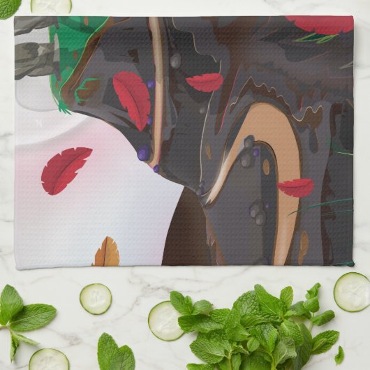 Paaseiland Adventure Theedoek (Gevouwen)