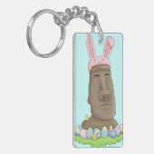 Paaseiland Bunny Parody Sleutelhanger (Voorkant Links)