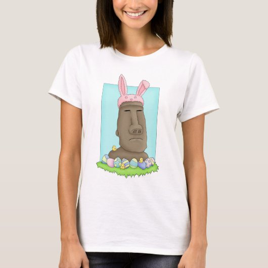 Paaseiland Bunny Parody T-shirt (Voorkant)