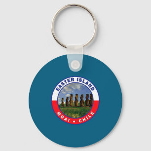 Paaseiland Chili aquarel t-shirt Sleutelhanger