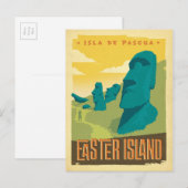 Paaseiland, Chili Briefkaart (Voorkant / Achterkant)